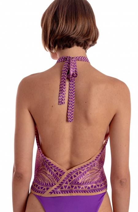 Pin Up Stars TOP FOULARD STAMPA TIGER SUN 2025
