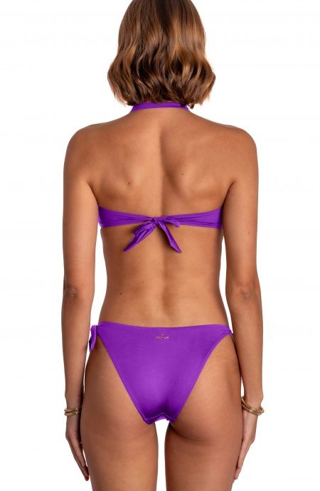 Pin Up Stars BIKINI FASCIA IMBOTTITA CON ACCESSORIO TINTA UNITA Italia