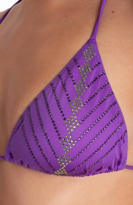 Pin Up Stars BIKINI TRIANGOLO IMBOTTITO CON CRISTALLI 2025