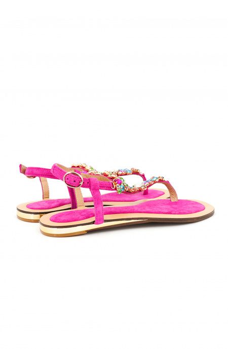 Pin Up Stars Infradito Pietre Multicolor Pezzi Unici