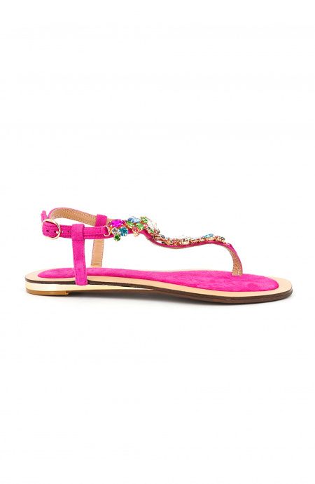 Pin Up Stars Infradito Pietre Multicolor Pezzi Unici