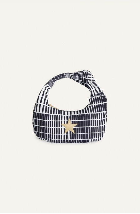 Pin Up Stars MINI BAG CANVAS STRIPES OPTICAL Shopping Online
