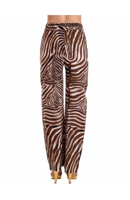 Pin Up Stars PANTALONE STAMPA ZEBRA Nuova