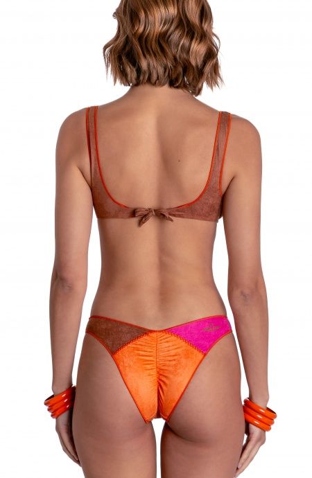 Pin Up Stars BIKINI BRASSIERE DAINETTO CON ACCESSORIO PATCHWORK I Più Venduti