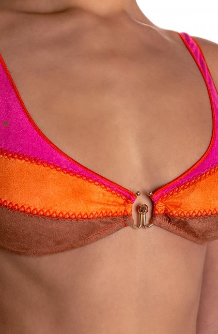 Pin Up Stars BIKINI BRASSIERE DAINETTO CON ACCESSORIO PATCHWORK I Più Venduti