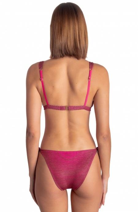 Pin Up Stars BIKINI BRASSIERE LUREX CON ACCESSORIO STAMPA TIGER SUN Moda