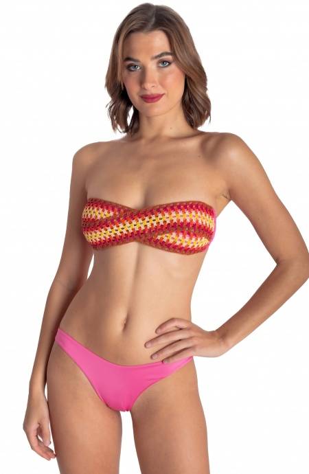 Pin Up Stars BIKINI FASCIA IMBOTTITA CON PASSAMANERIA CROCHET 2025