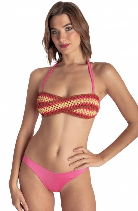 Pin Up Stars BIKINI FASCIA IMBOTTITA CON PASSAMANERIA CROCHET 2025