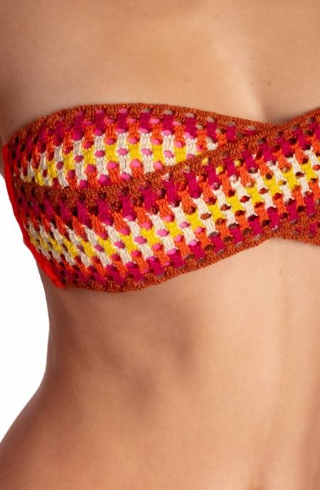 Pin Up Stars BIKINI FASCIA IMBOTTITA CON PASSAMANERIA CROCHET 2025