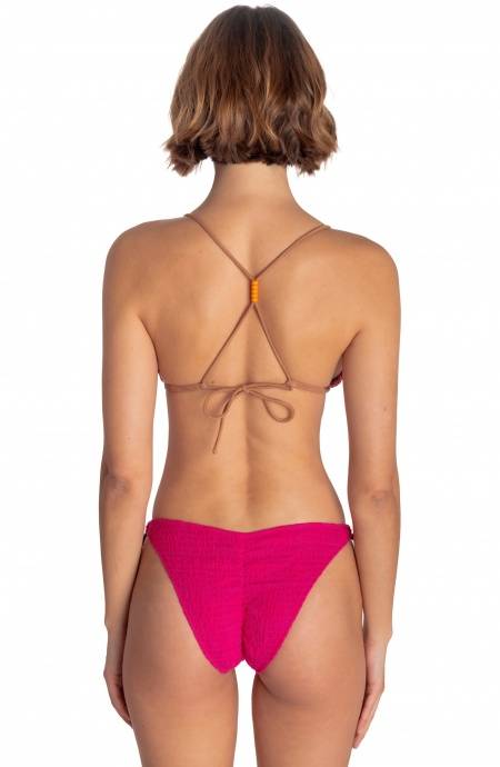 Pin Up Stars BIKINI TRIANGOLO IMBOTTITO RICAMO PALME Italia
