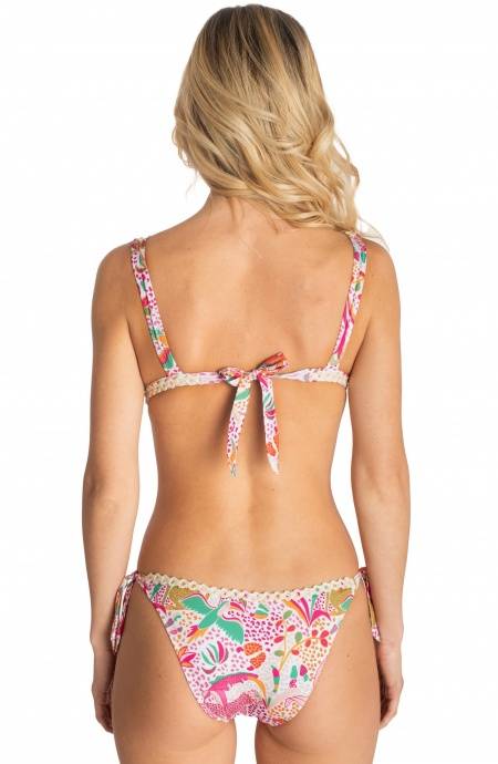 Pin Up Stars BIKINI BRASSIERE CON PASSAMANERIA STAMPA TROPICAL Shopping Online