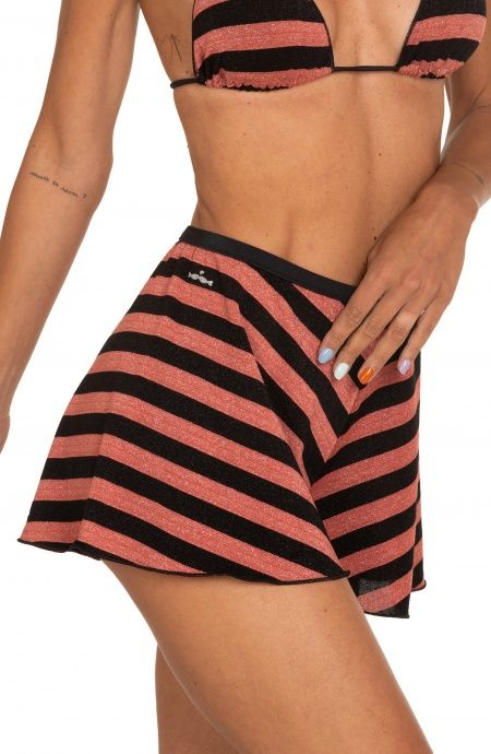 Pin Up Stars Short Riga Lurex Bicolor Italia