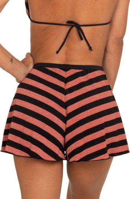 Pin Up Stars Short Riga Lurex Bicolor Italia