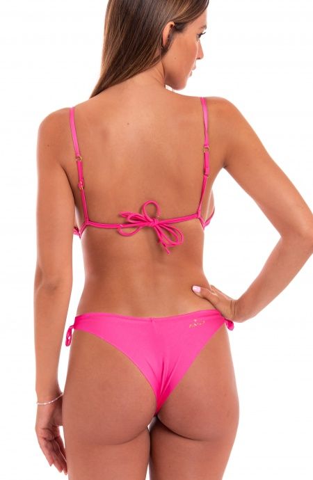 Pin Up Stars Bikini Triangolo Imbottito Tinta Unita Flash Sale