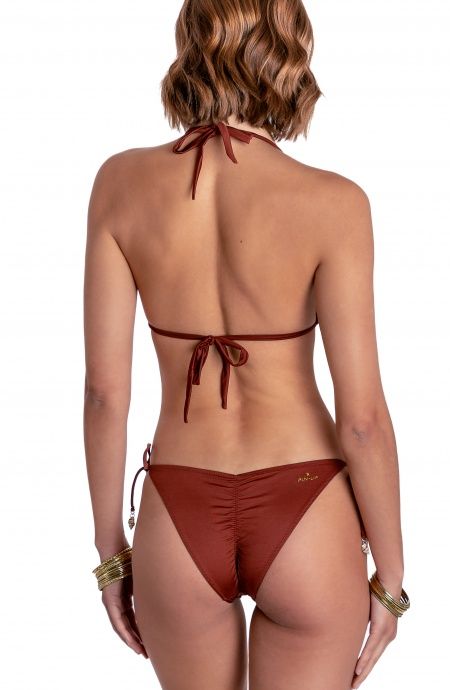 Pin Up Stars TOP BIKINI TRIANGOLO IMBOTTITO CON TASCHINO TINTA UNITA Duty-free