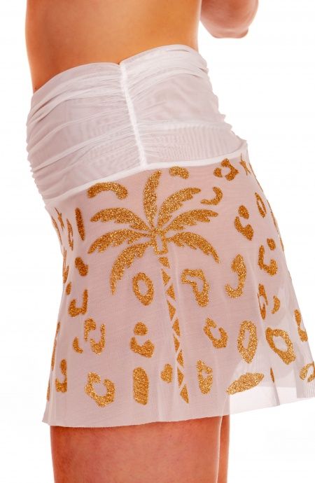 Pin Up Stars Short Maculato Lurex e Tulle Pezzi Unici