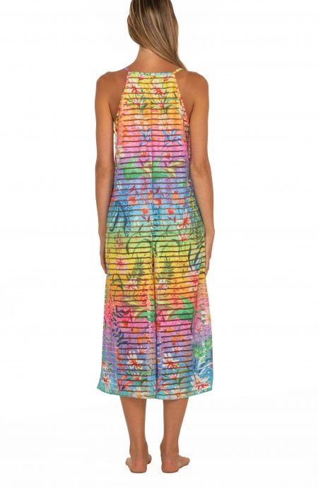 Pin Up Stars Tuta Lunga Rainbow Flower Shopping Online