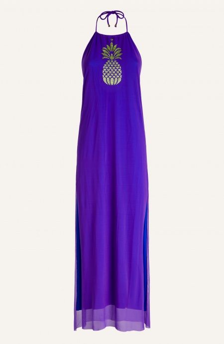 Pin Up Stars Abito In Tulle Con Sottoveste Ananas Lurex Sconto