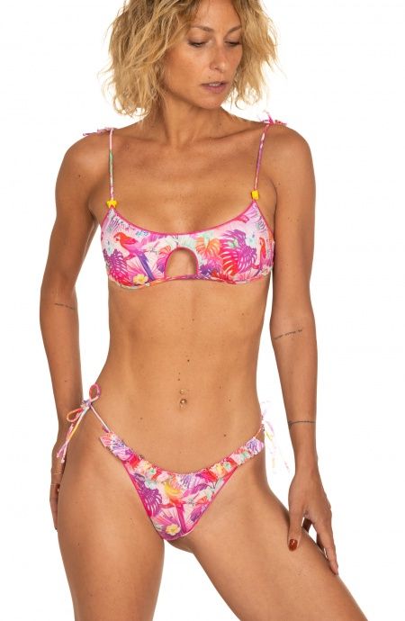Pin Up Stars Bikini Brassiere Slip Brasiliana Stampa Happy Tropical Cyber Monday