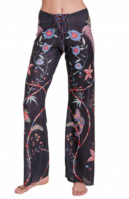 Pin Up Stars Pantalone Rete Stampa Camaleonte Offerta speciale della fabbrica