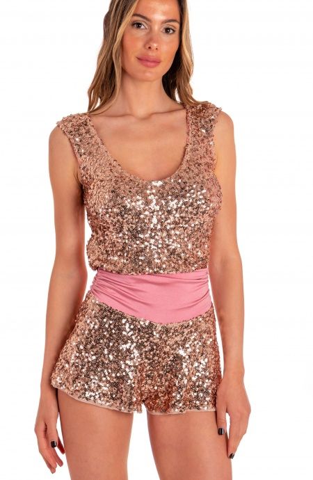 Pin Up Stars Short Full Paillettes Esporta salva