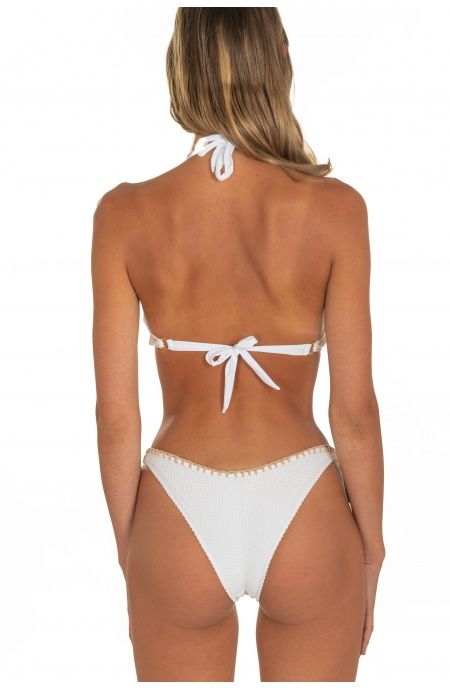 Pin Up Stars Bikini Balconcino Con Ferretto Slip Brasiliana Ricamo Punto Cavallo Tinta Unita Rete Shopping Online