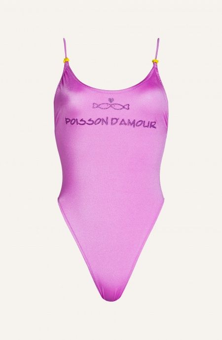 Pin Up Stars Costume Intero Olimpionico Poisson D'Amour Tinta Unita Vendita calda