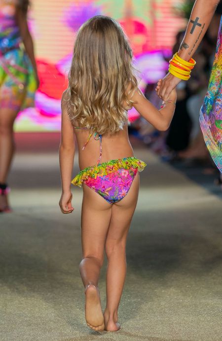 Pin Up Stars Baby Bikini Triangolo Slip Gonnellino Flower Rainbow Offerta settimanale