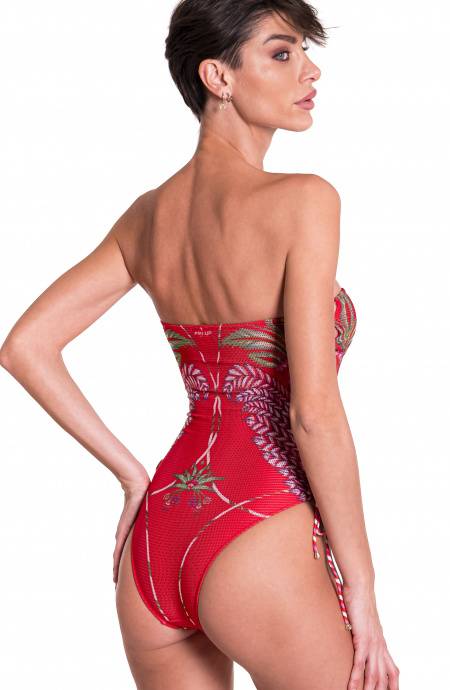 Pin Up Stars Costume Intero a Fascia Camaleonte Sostegno trimestrale