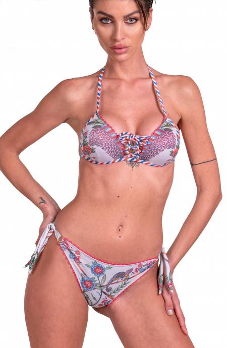 Pin Up Stars Bikini Triangolo Push-Up Slip Brasiliana Camaleonte Discount Store per i nuovi prodotti