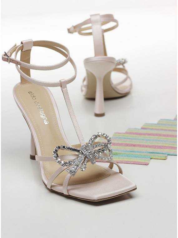 ALDO CASTAGNA Sandalo con tacco Comprare a buon mercato