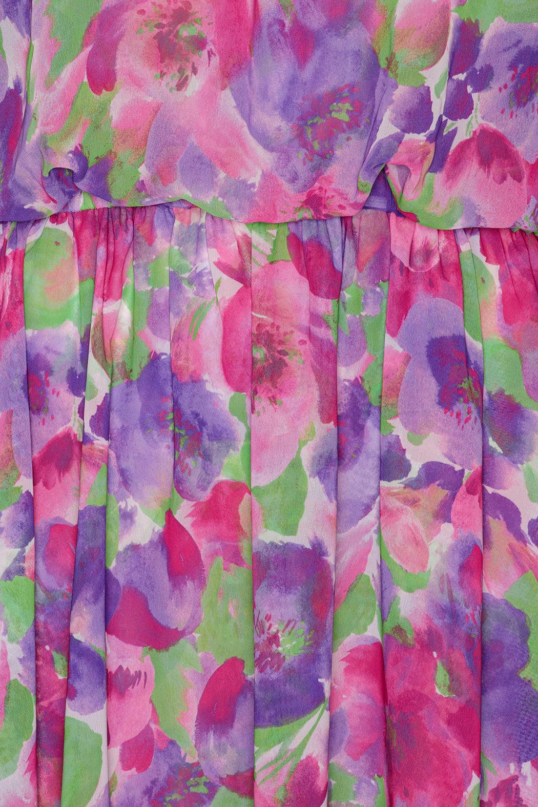 Reina Olga Light Flowy Mini Dress Affare Del Giorno