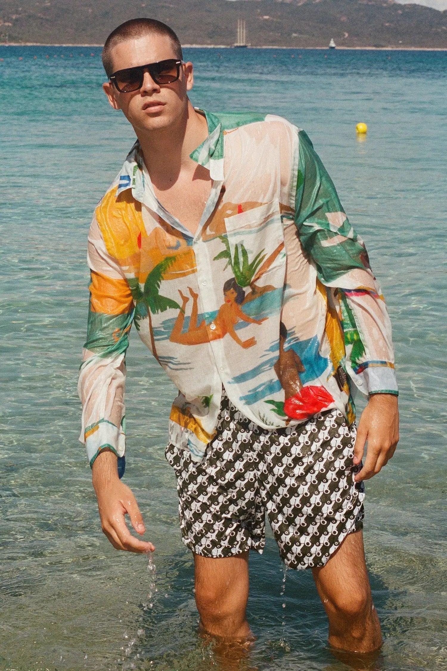 Reina Olga Ercole swim trunk In Linea