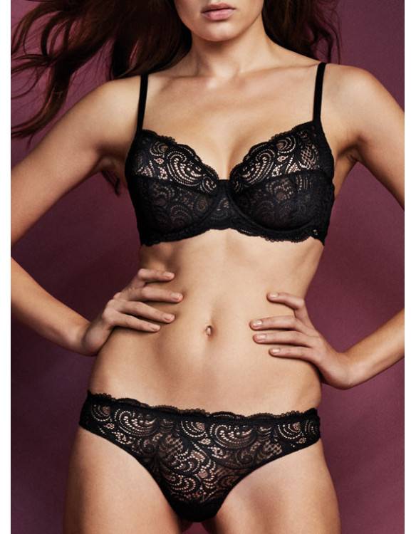 Lormar Reggiseno Sfoderato in pizzo leavers - Frizzante Sfoderato Qualità