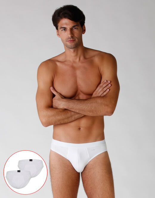 Lovable Bipack slip in cotone elasticizzato, bianco Consegna Veloce