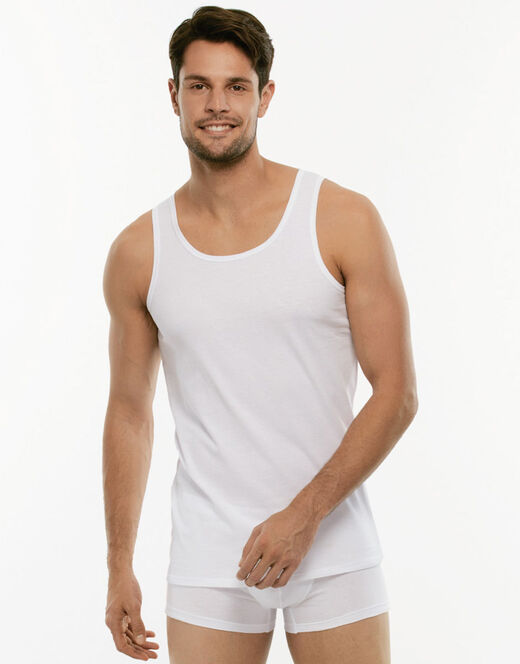 Lovable Canotta 100% Pure Cotton bianco in cotone Affare Del Giorno