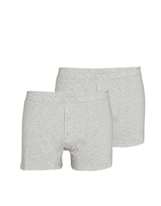 Lovable Boxer parigamba Bipack in 100% cotone Pure Cotton, grigio melange Offerte