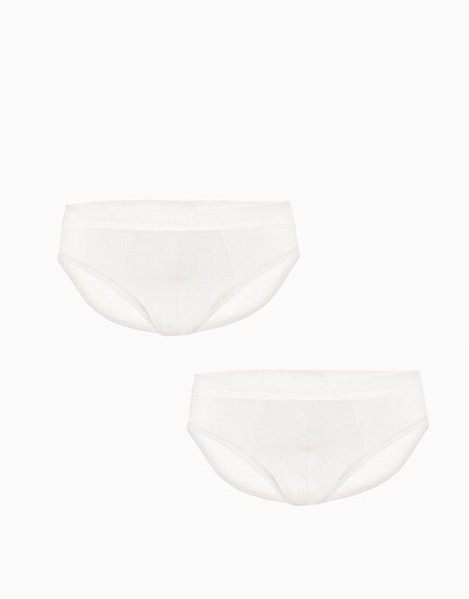 Lovable Slip mini BiPack Cotton Stretch in cotone elasticizzato, bianco Vendite Flash