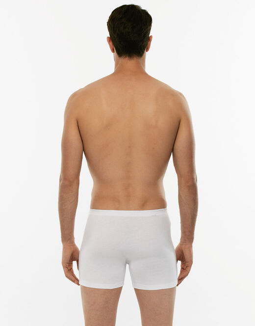 Lovable Boxer parigamba Bipack in 100% cotone Pure Cotton, bianco In Saldo