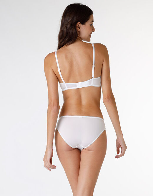 Lovable Reggiseno con ferretto Stylish Lace in pizzo elastico e microfibra, bianco Italy