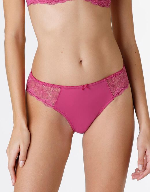 Lovable Slip Pretty Lace in pizzo e microfibra, rosa sorbetto Negozio