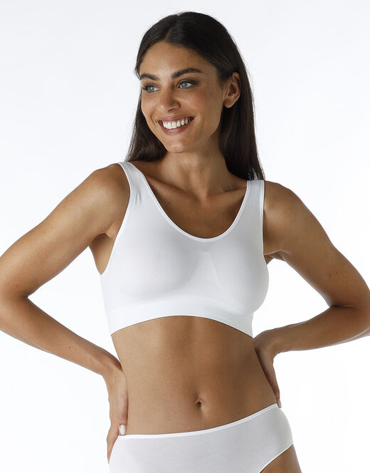 Lovable Reggiseno brassière yoga Active Comfort a basso impatto, bianco Vendita