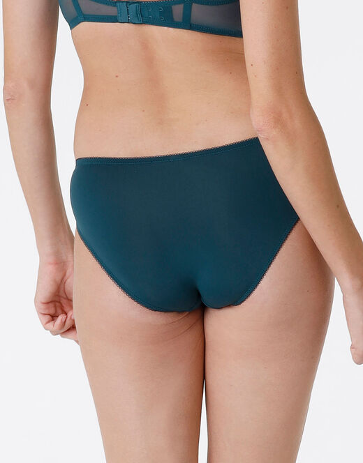 Lovable Slip Beauty Lace in pizzo e microfibra, ottanio Spedizione Gratuita