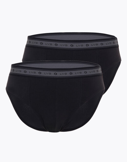 Lovable Slip bipack uomo in cotone biologico, nero Promozione Limitata
