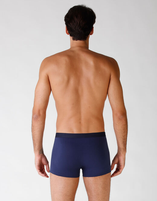 Lovable Boxer in cotone elasticizzato, confezione x4 blu Affare Del Giorno