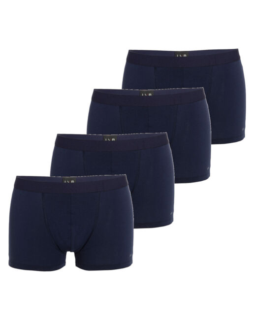 Lovable Boxer in cotone elasticizzato, confezione x4 blu Affare Del Giorno