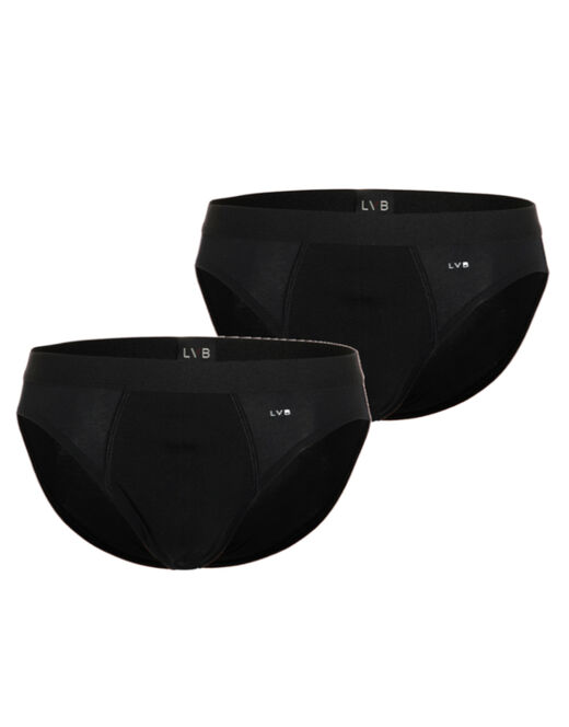 Lovable Bipack slip in cotone elasticizzato, nero Vendita Calda