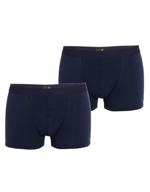 Lovable Bipack boxer in cotone elasticizzato, blu Saldi Di Fabbrica