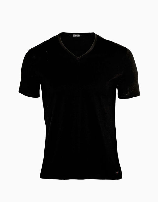 Lovable T-Shirt uomo con scollo a V profondo Supima Premium Cotton, nero Negozio