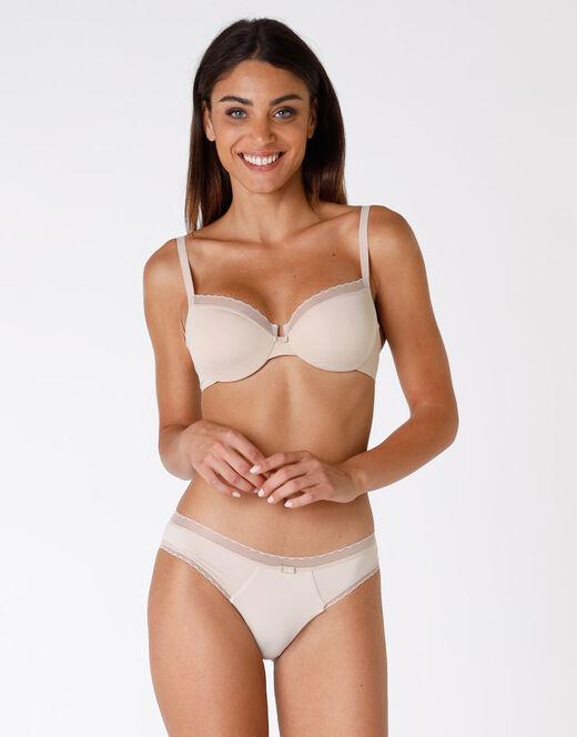 Lovable Reggiseno con ferretto My Daily Comfort in microfibra, skin Consegna Veloce